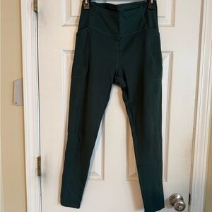 Girlfriend Collective Dark Green Leggings